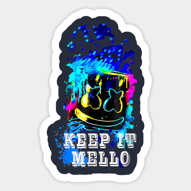 Keep It Mello Sticker by Distefano